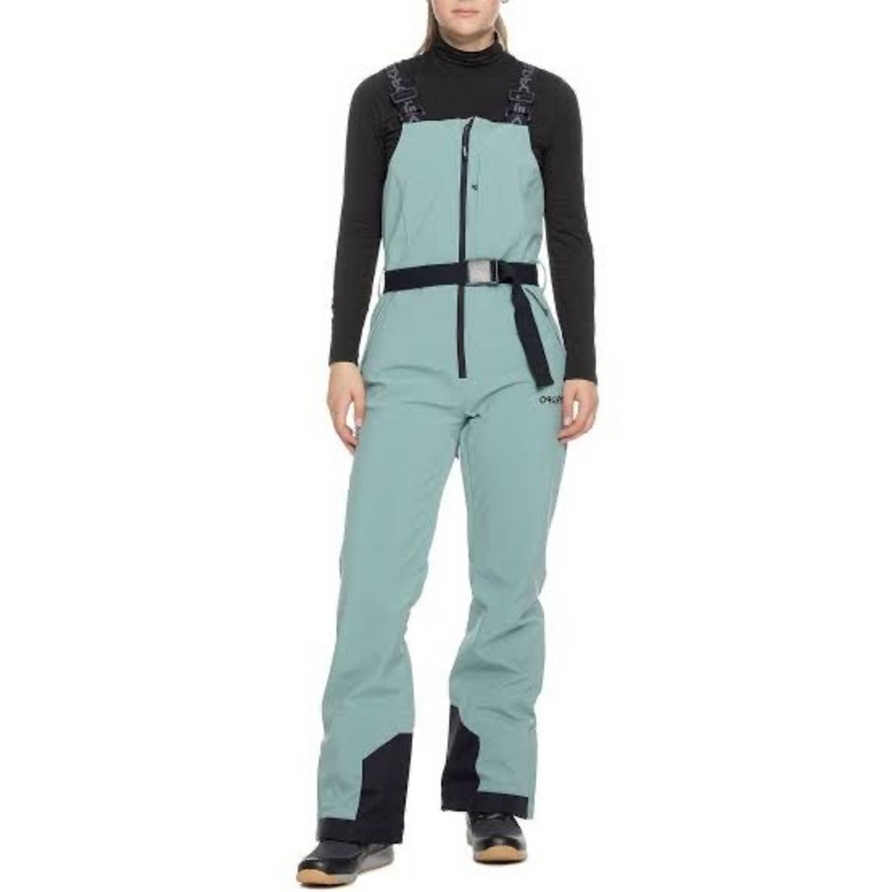 Oakley TNP Harper Softshell Bib Pacific Blue Snow Pants FOA500460X Womens Small